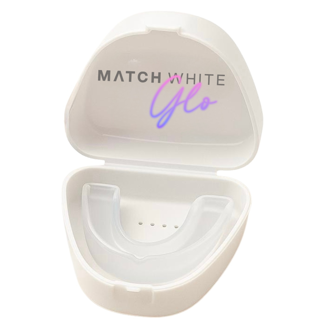 Match White Glo Mouthguard Case